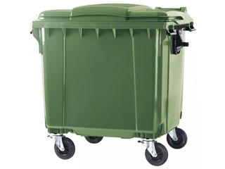 Пластиковый мусорный контейнер 770 л