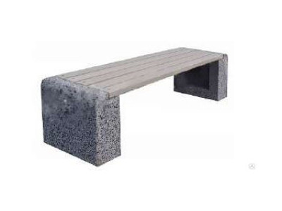 Скамейка бетонная 