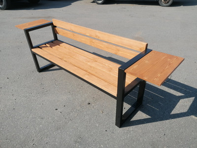 Скамейка со столиком 1,8м
